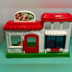Fisher Price Little People We Deliver Pizza Place Restaurant
